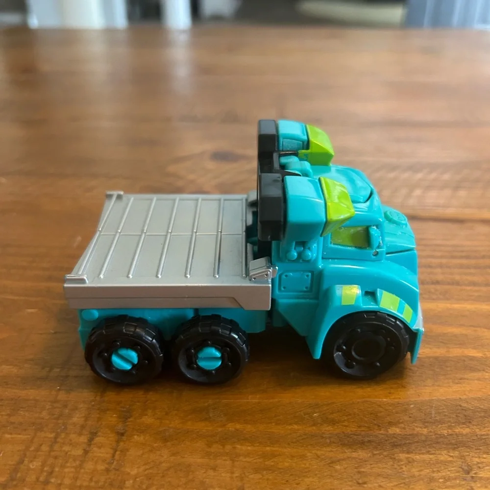 Transformers - Rescue Bots Academy - Hoist Flatbed Truck - Robot Heroes as is